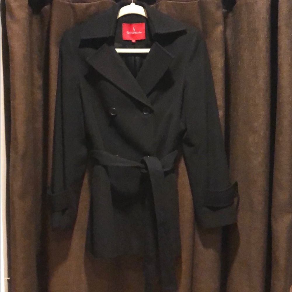 63%wool , 32% cashmere coat